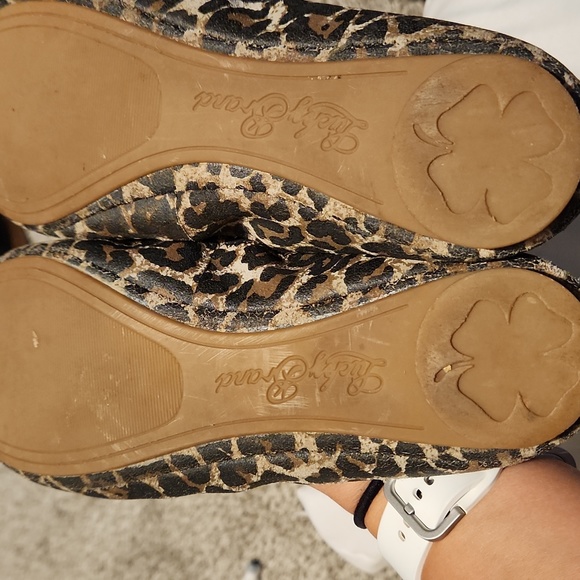 Lucky brand cheetah print flats size 6 - Picture 3 of 3